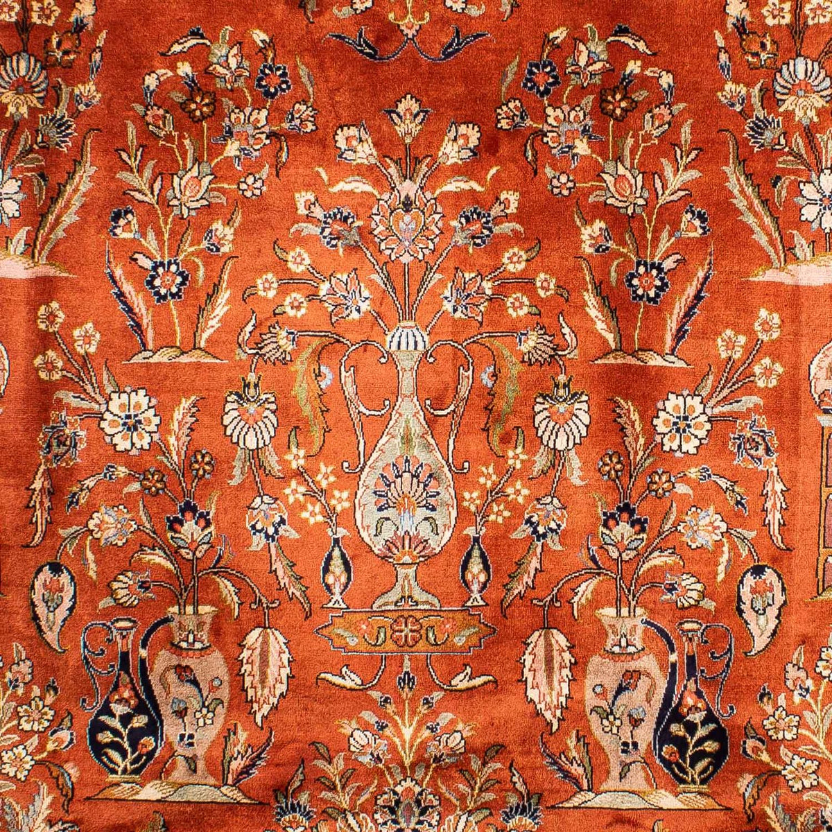 Persiska mattor - Keshan - 276 x 215 cm - rost