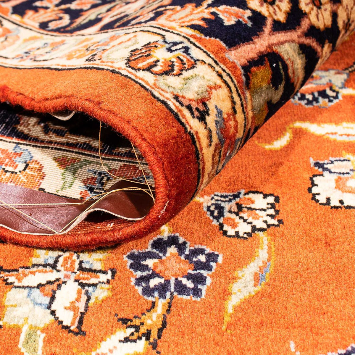 Persiska mattor - Keshan - 276 x 215 cm - rost