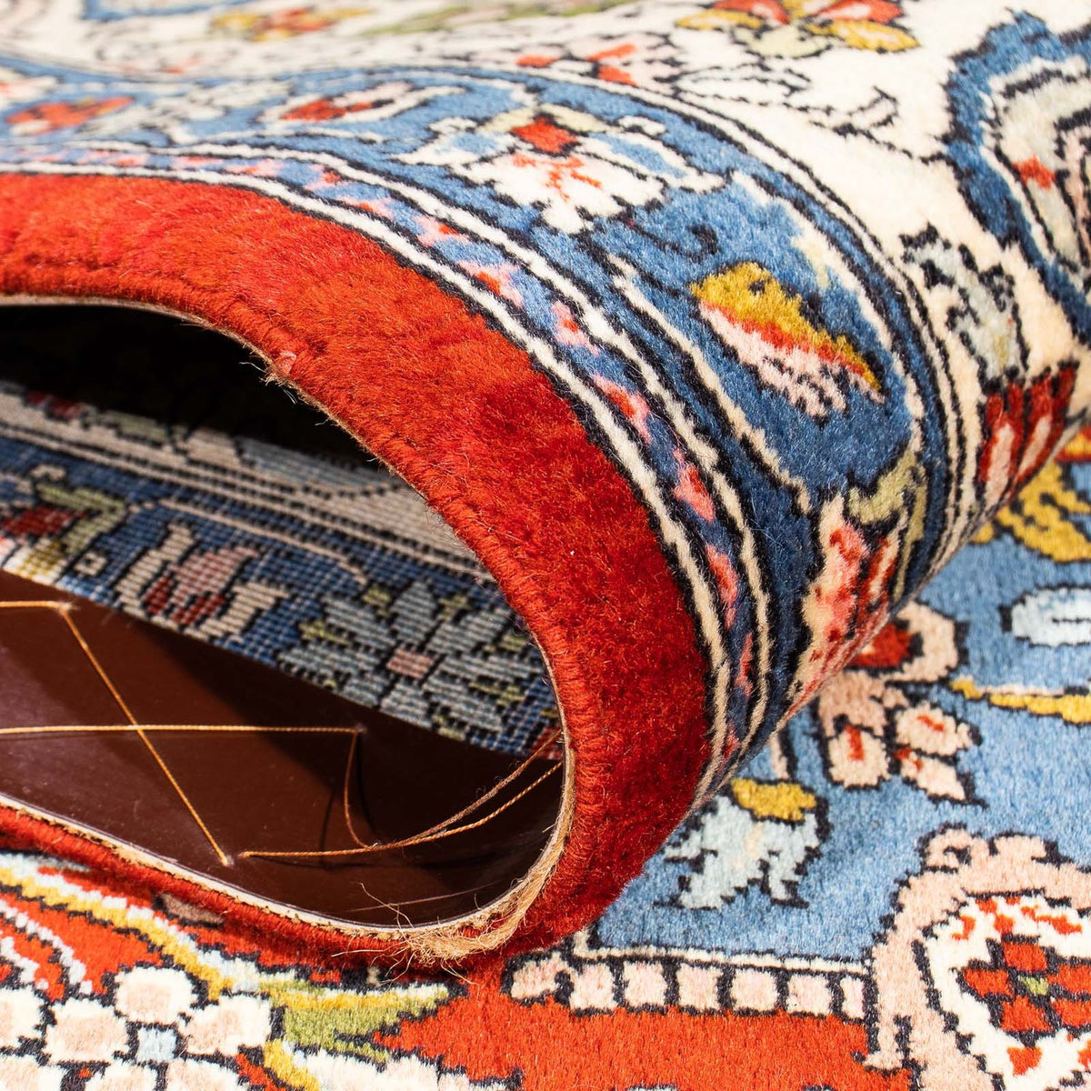 Persisk matta - Nomadic - 292 x 200 cm - mörkröd