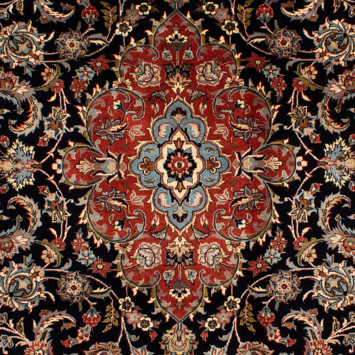 Persisk matta - Classic - 292 x 203 cm - mörkblå