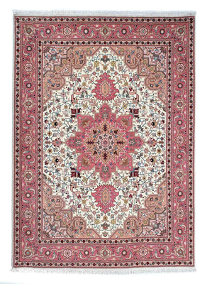 Persisk matta - Tabriz - Premium - 213 x 152 cm - beige