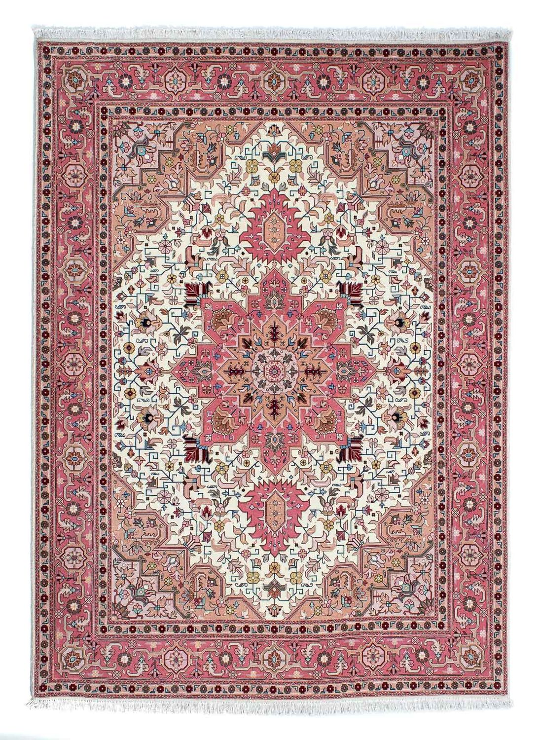 Persisk matta - Tabriz - Premium - 213 x 152 cm - beige