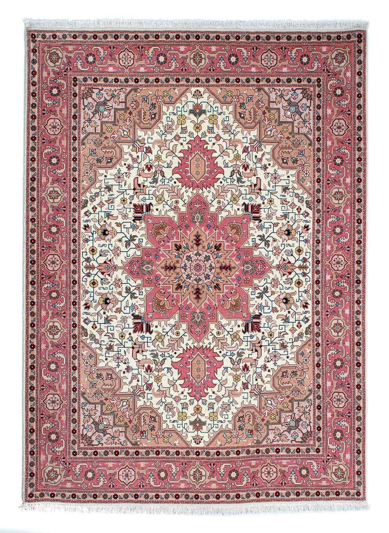 Persisk matta - Tabriz - Premium - 213 x 152 cm - beige
