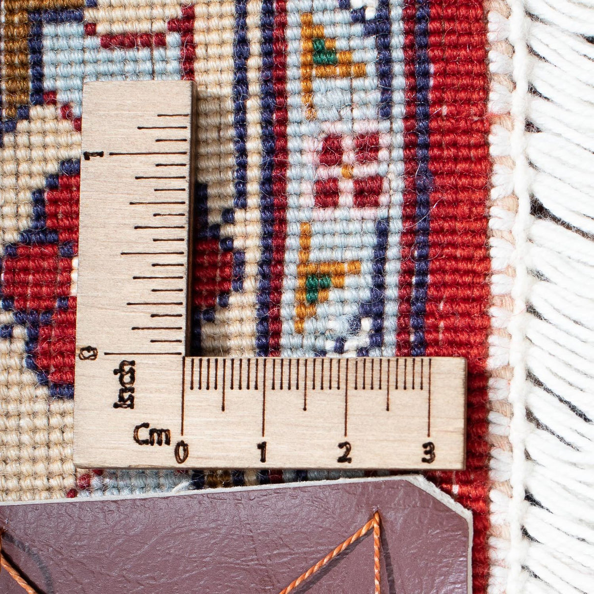 Persisk matta - Tabriz - Royal - 297 x 204 cm - mörkröd