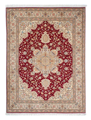 Persisk matta - Tabriz - Royal - 203 x 150 cm - röd