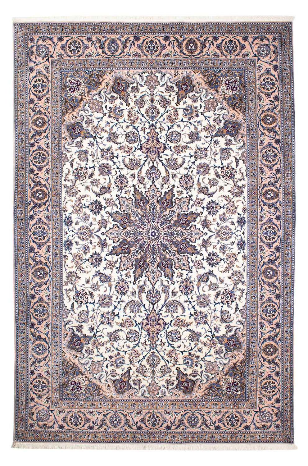 Persisk matta - Nain - Premium - 256 x 168 cm - beige