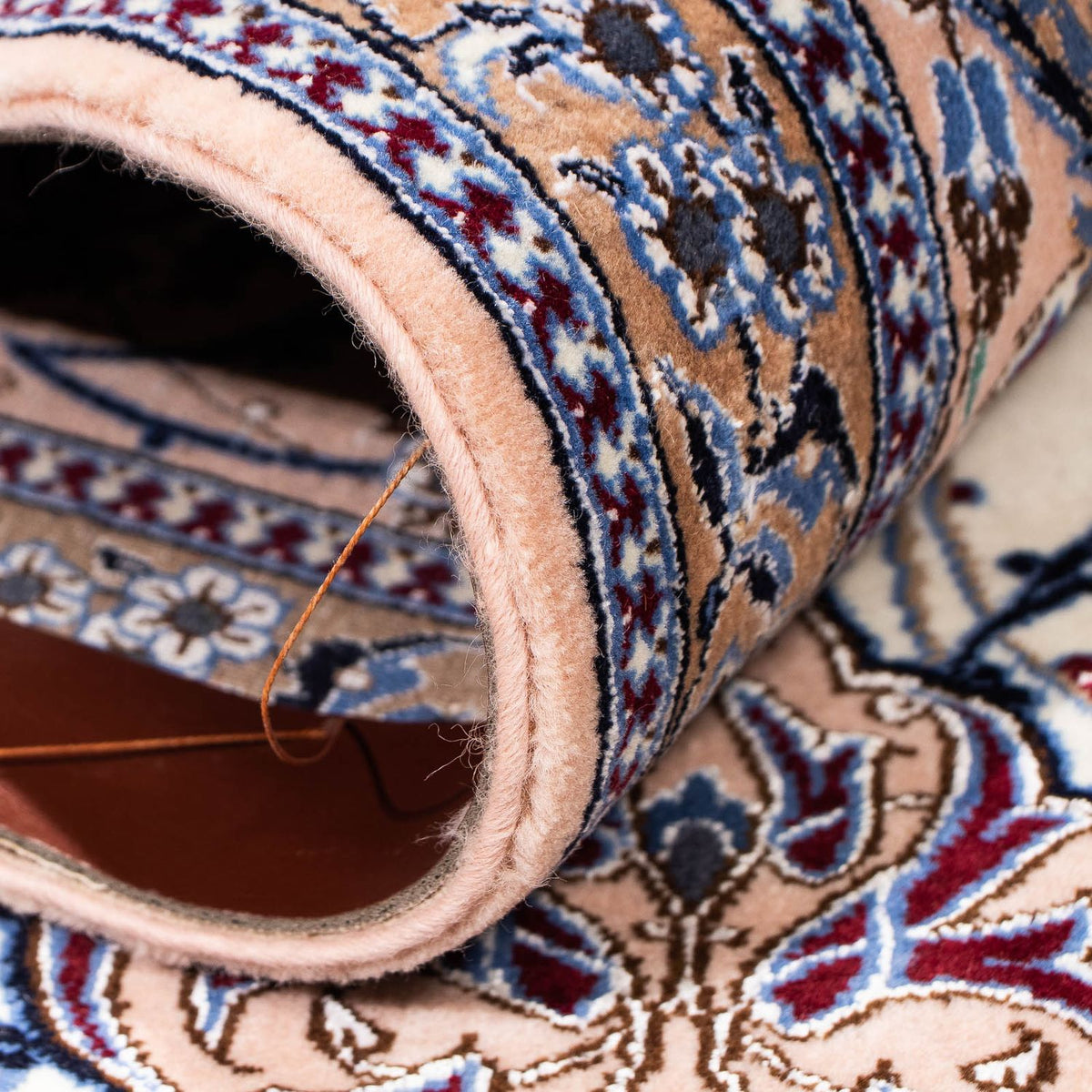 Persisk matta - Nain - Premium - 256 x 168 cm - beige