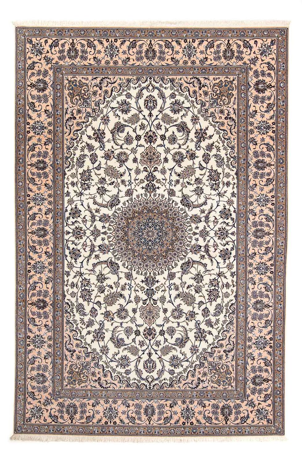 Persisk matta - Nain - Premium - 306 x 201 cm - beige