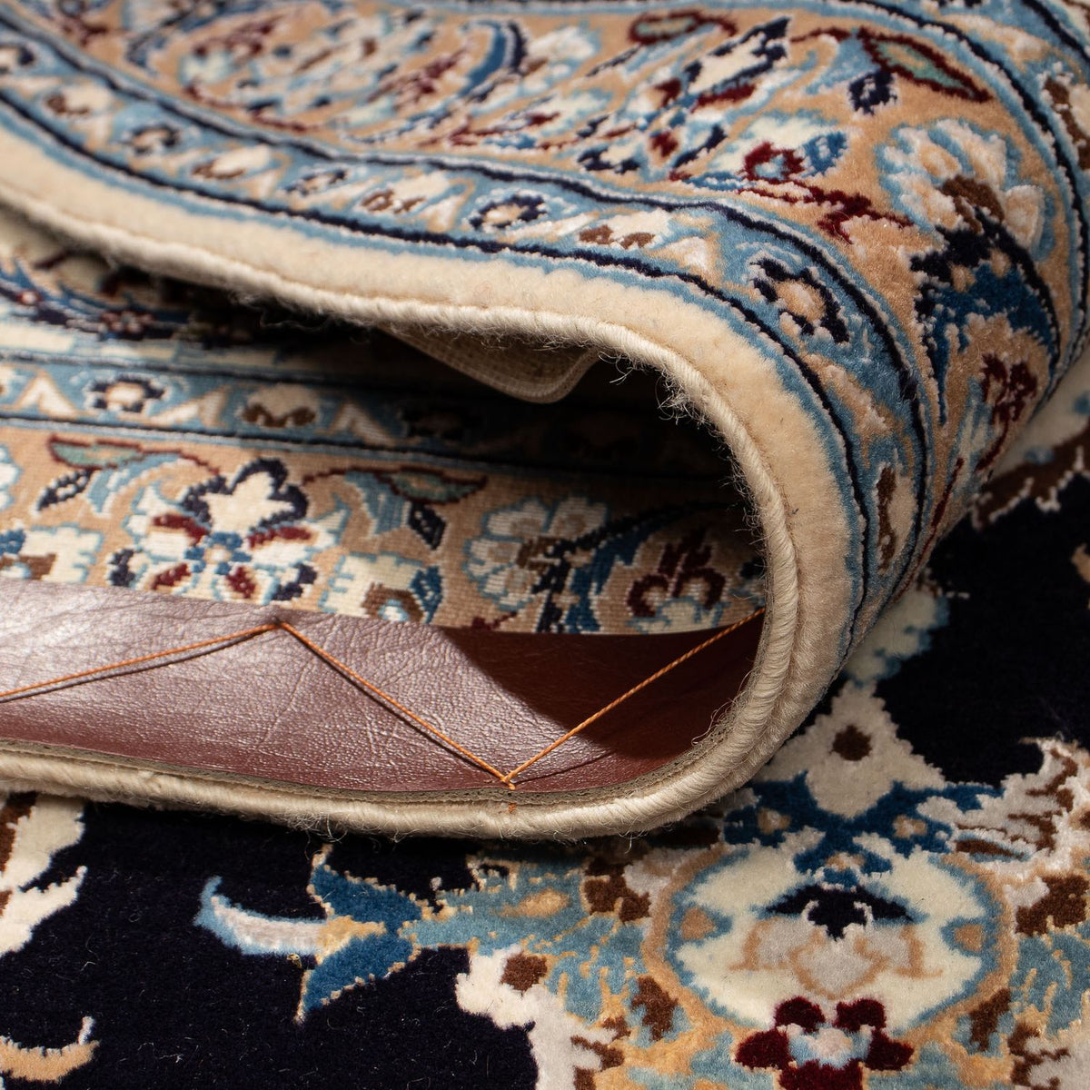 Persisk matta - Nain - Premium - 297 x 206 cm - mörkblå