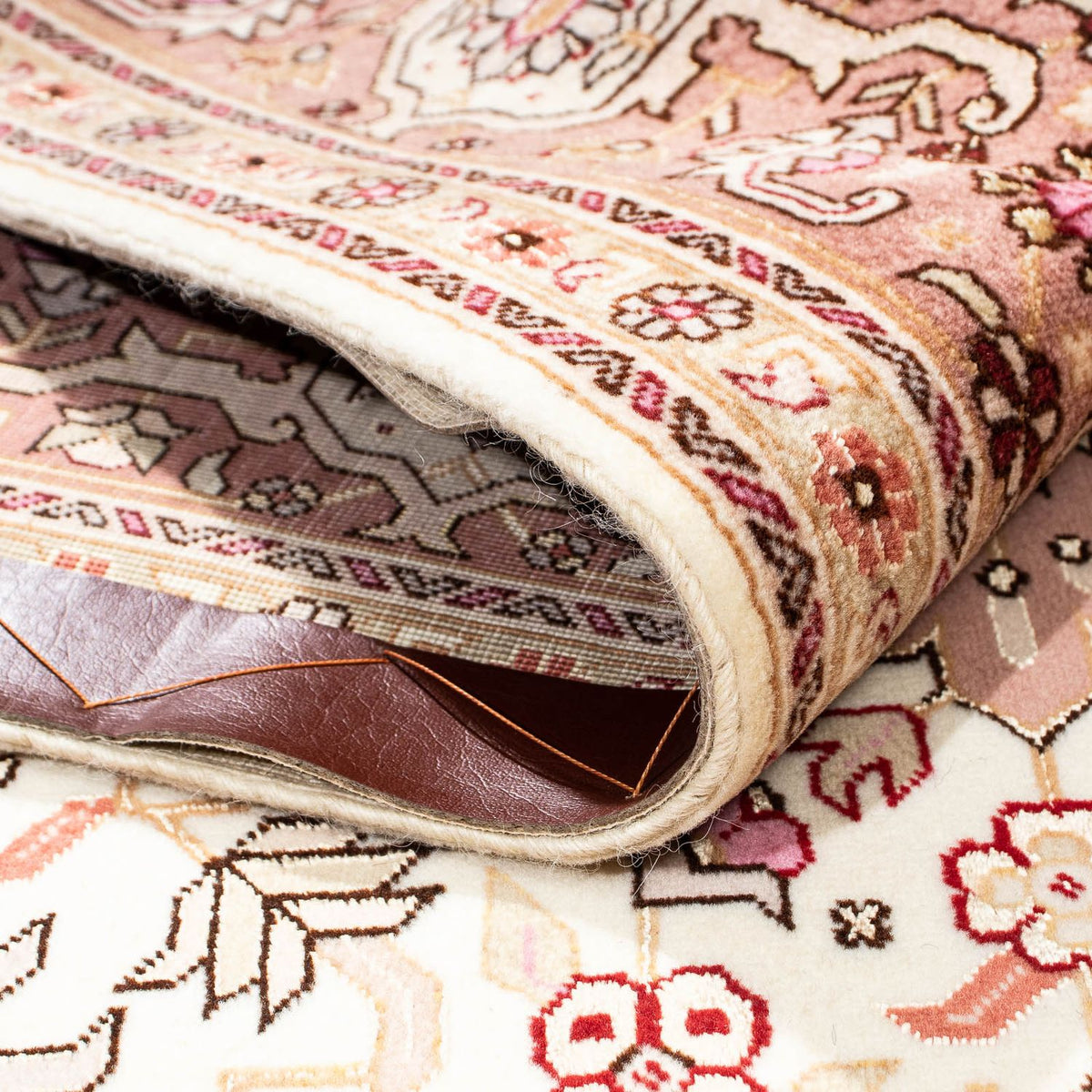 Persisk matta - Tabriz - Royal - 207 x 149 cm - beige