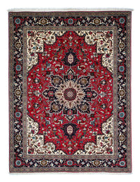 Persisk matta - Tabriz - Royal - 206 x 151 cm - röd