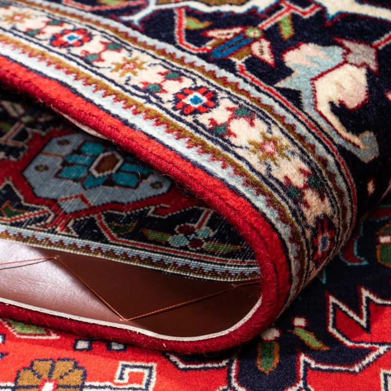 Persisk matta - Tabriz - Royal - 206 x 151 cm - röd