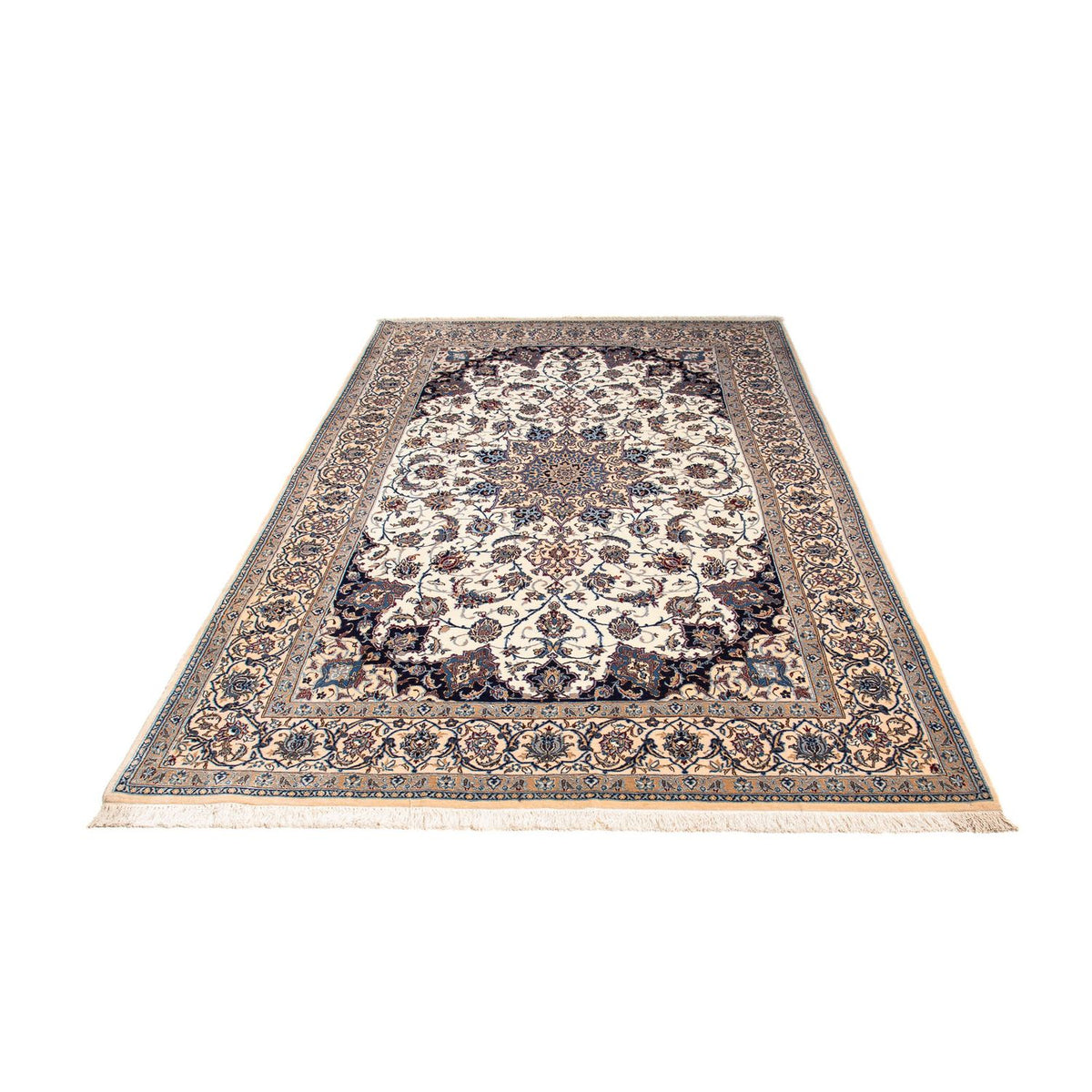 Persisk matta - Nain - Premium - 247 x 148 cm - beige