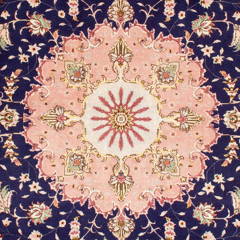 Persisk matta - Tabriz - Royal - 250 x 163 cm - mörkblå