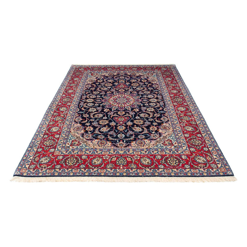 Persisk matta - Isfahan - Premium - 233 x 155 cm - mörkblå