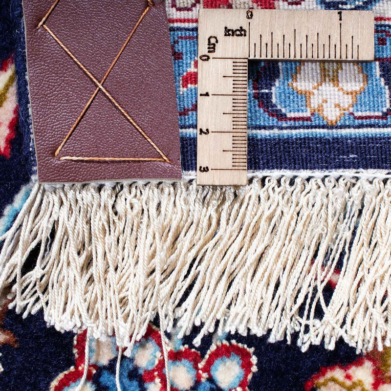 Persisk matta - Isfahan - Premium - 233 x 155 cm - mörkblå