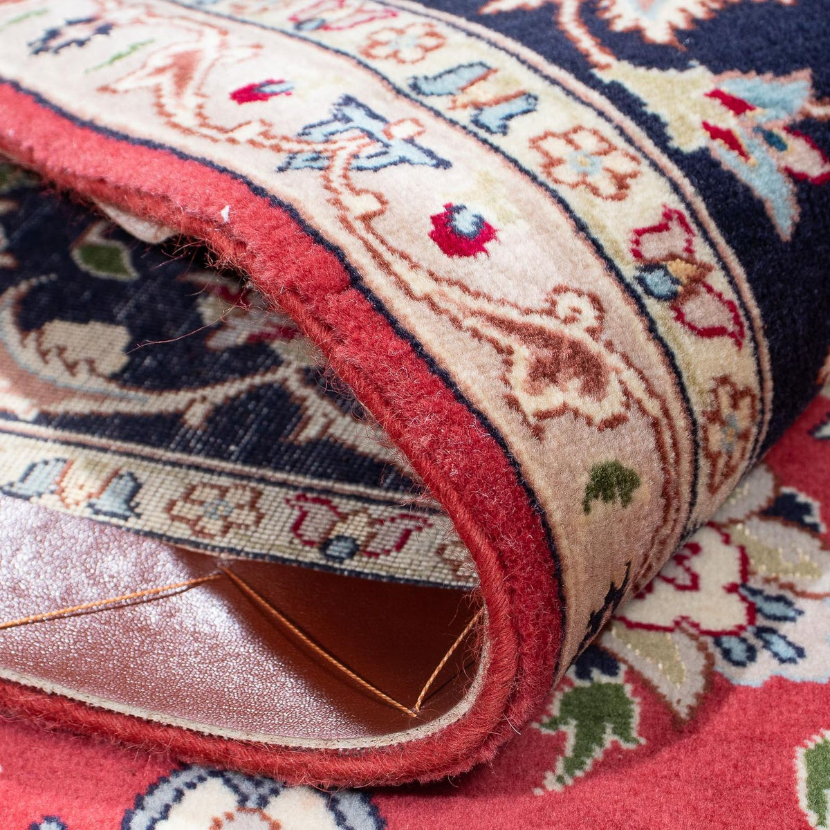 Persisk matta - Tabriz - 207 x 150 cm - röd