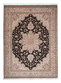 Persisk matta - Tabriz - Premium - 206 x 151 cm - mörkblå