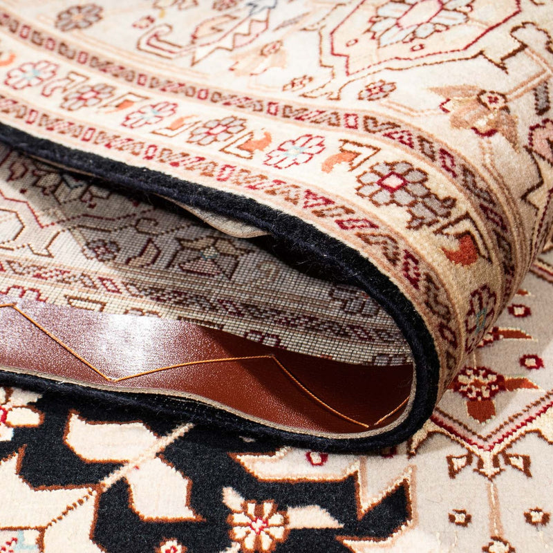 Persisk matta - Tabriz - Premium - 206 x 151 cm - mörkblå