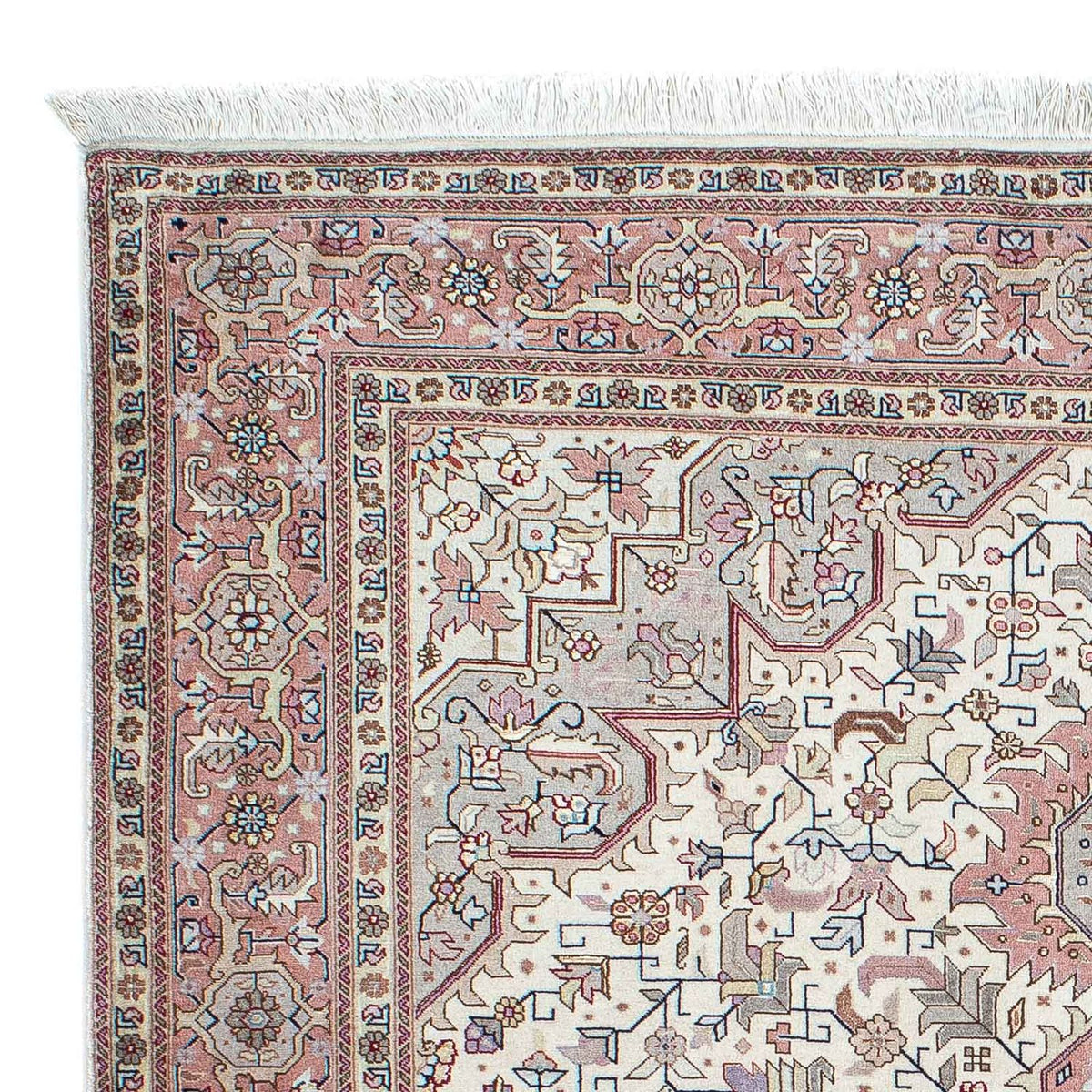 Persisk matta - Tabriz - Royal - 204 x 152 cm - beige