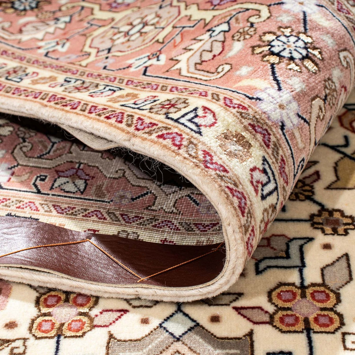 Persisk matta - Tabriz - Royal - 204 x 152 cm - beige