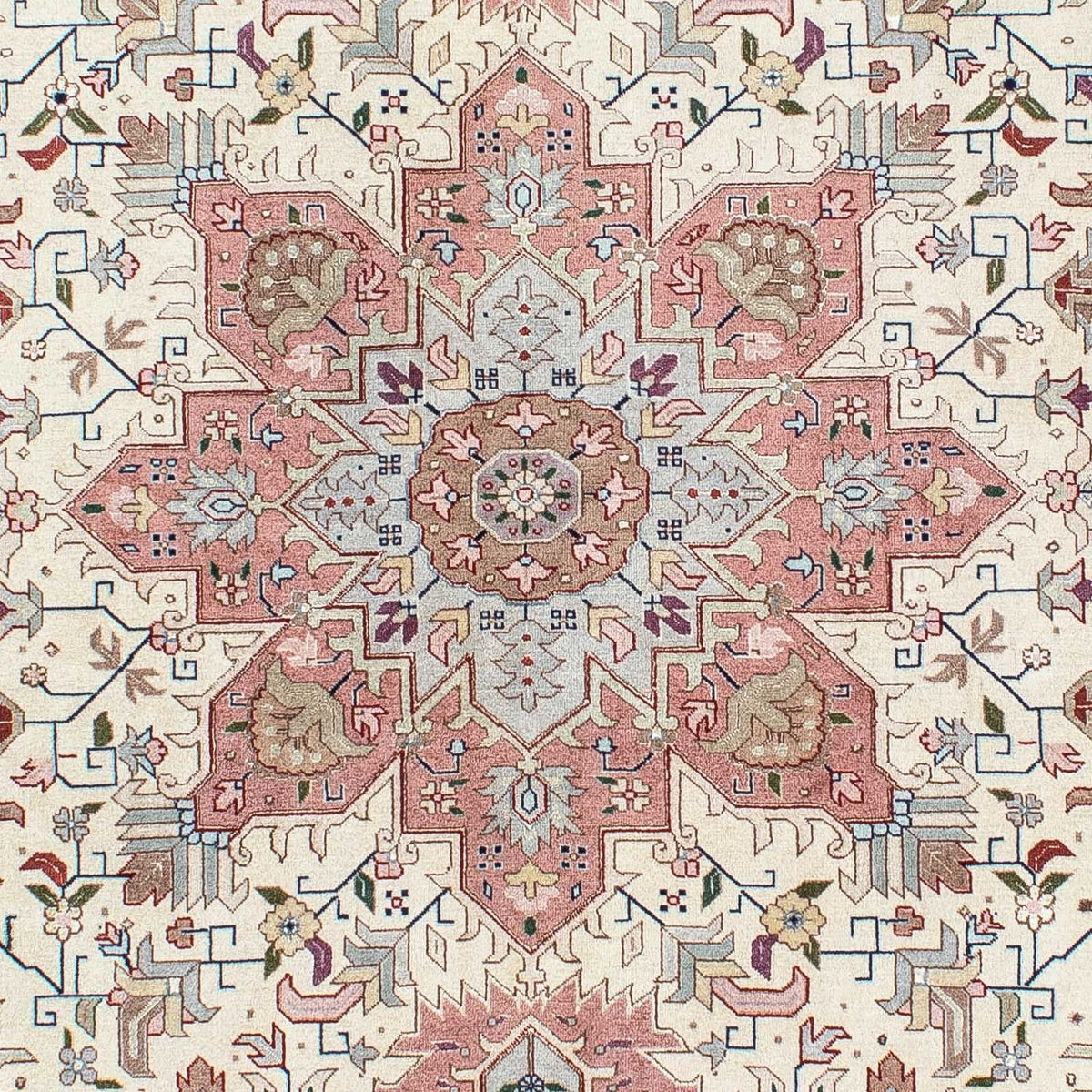 Persisk matta - Tabriz - Royal - 200 x 149 cm - beige
