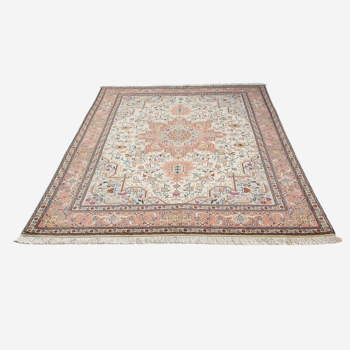 Persisk matta - Tabriz - Royal - 200 x 149 cm - beige