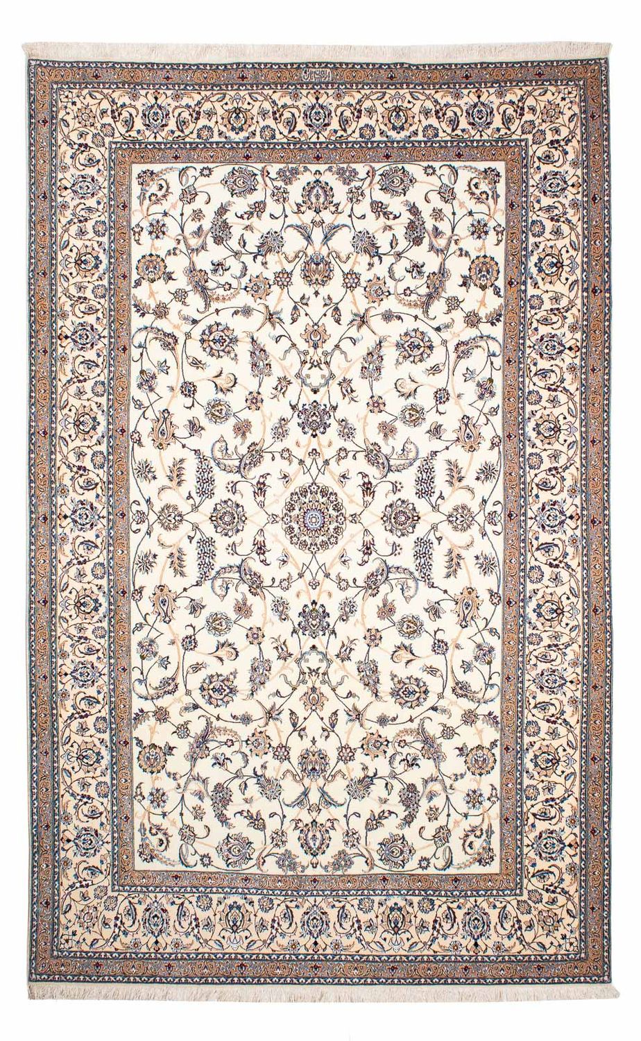 Persisk matta - Nain - Premium - 272 x 175 cm - beige