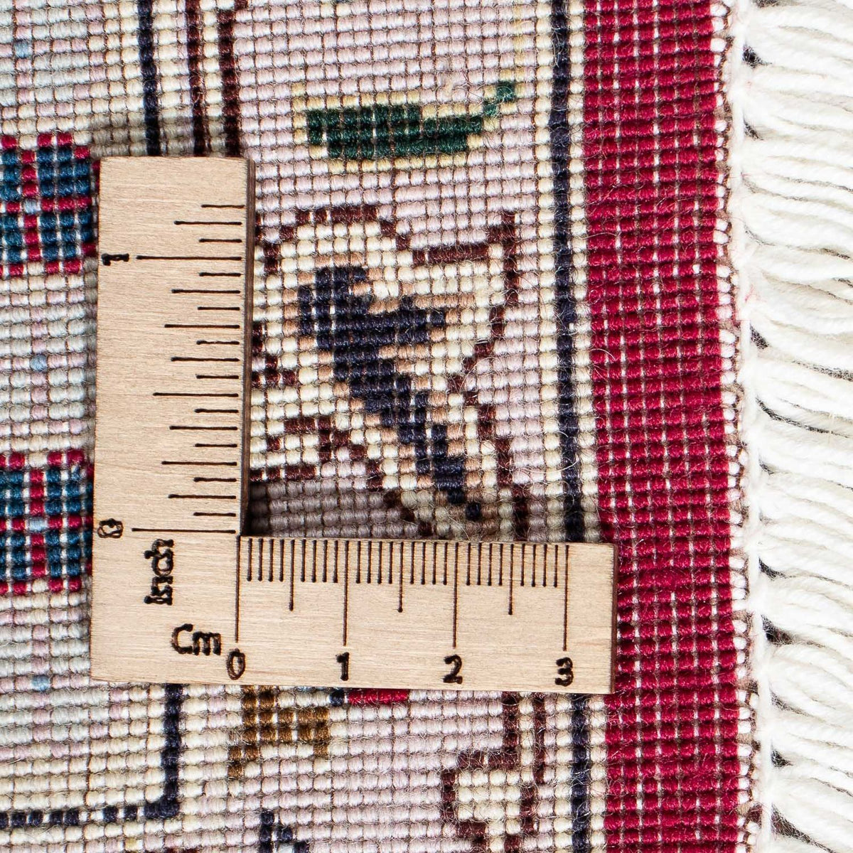 Persisk matta - Tabriz - Royal - 197 x 153 cm - mörkröd