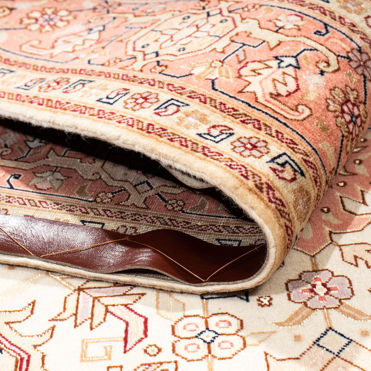 Persisk matta - Tabriz - Royal - 205 x 152 cm - beige