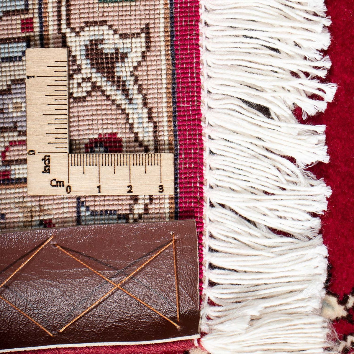 Persisk matta - Tabriz - Royal - 200 x 155 cm - mörkröd