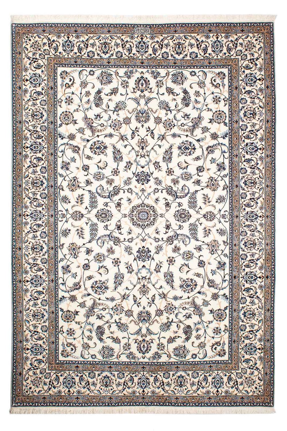 Persisk matta - Nain - Premium - 255 x 172 cm - beige