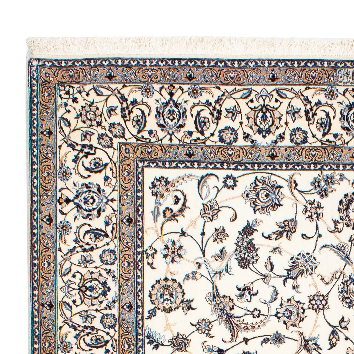 Persisk matta - Nain - Premium - 255 x 172 cm - beige