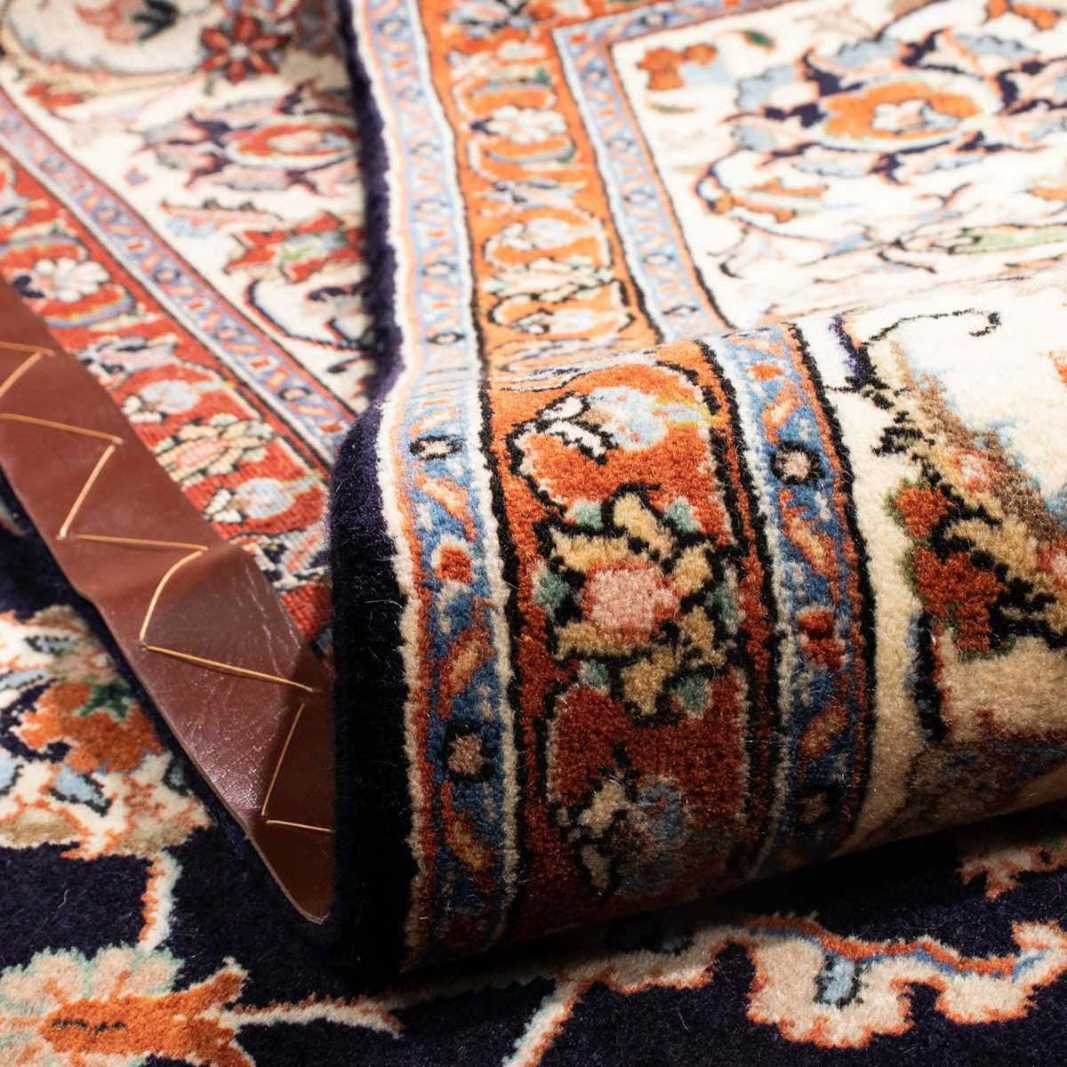 Persisk matta - Classic - 286 x 195 cm - mörkblå