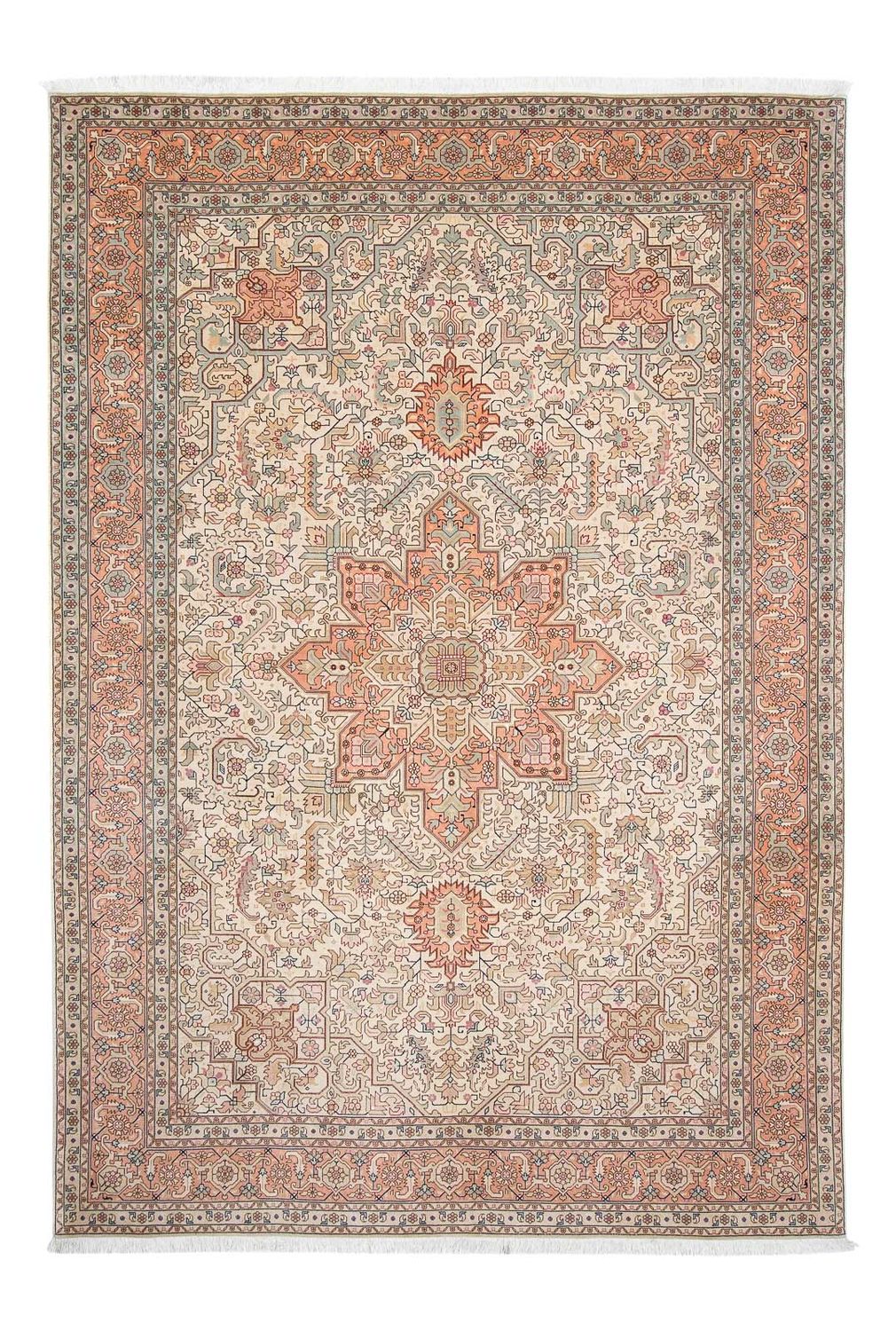 Persisk matta - Tabriz - Royal - 302 x 205 cm - beige