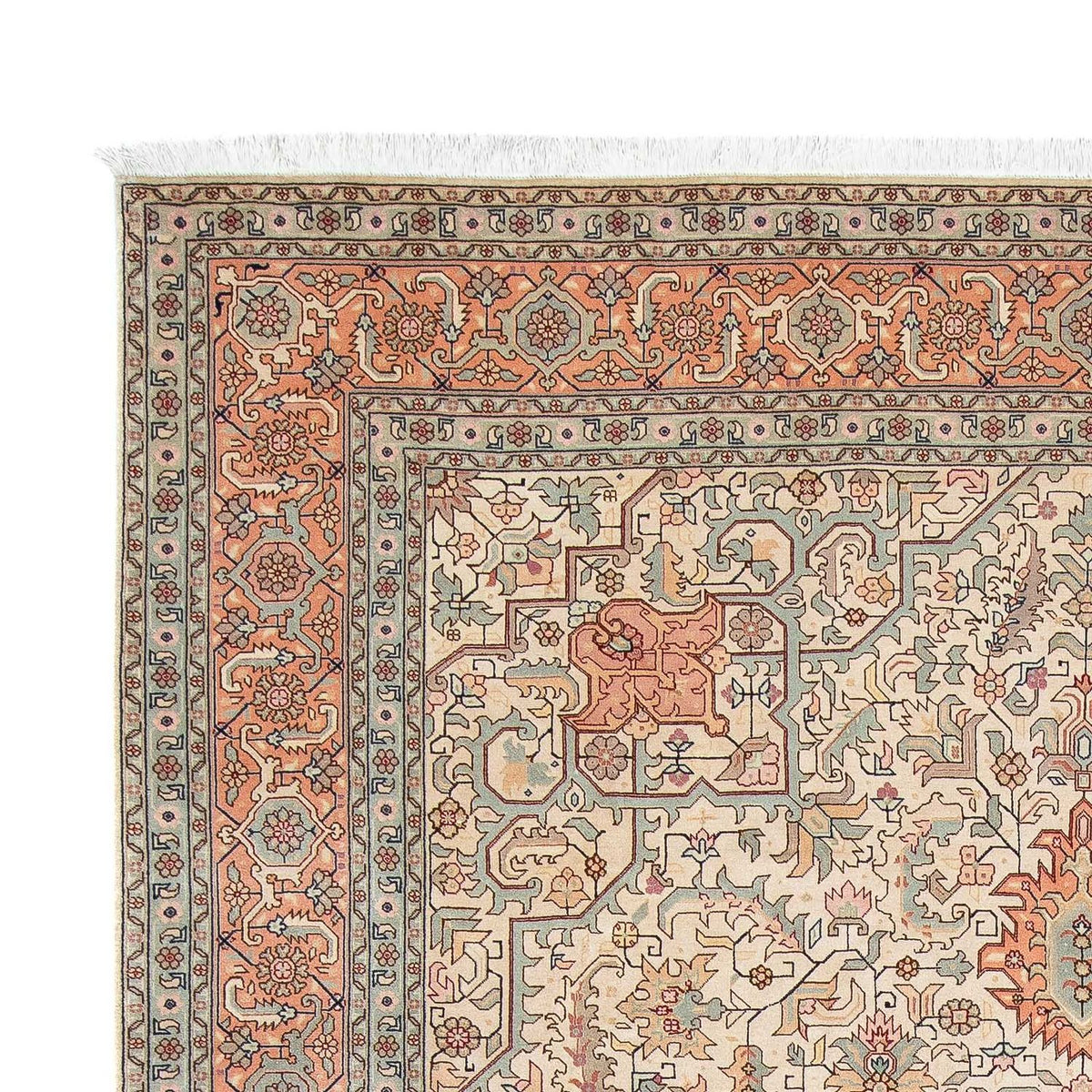 Persisk matta - Tabriz - Royal - 302 x 205 cm - beige