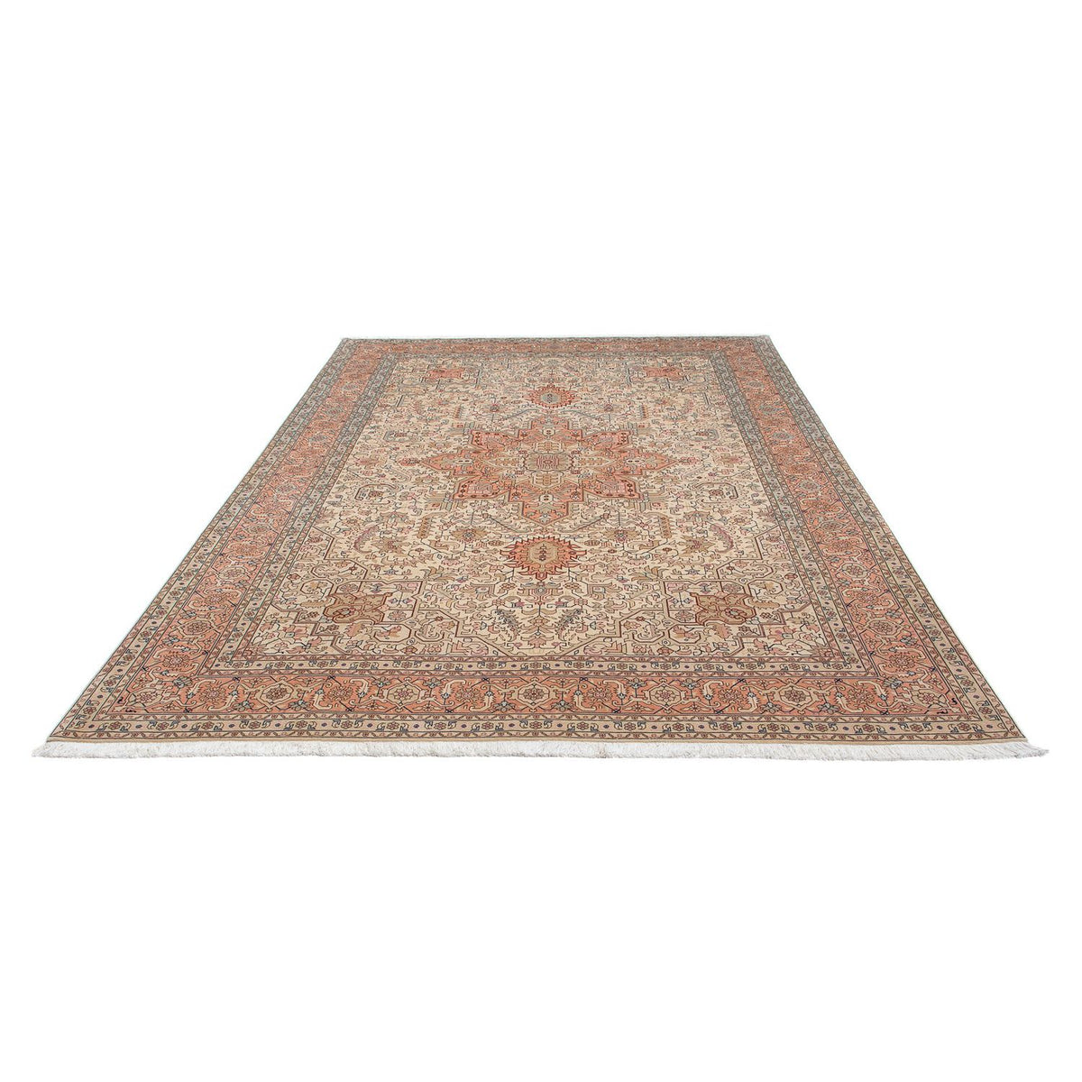 Persisk matta - Tabriz - Royal - 302 x 205 cm - beige