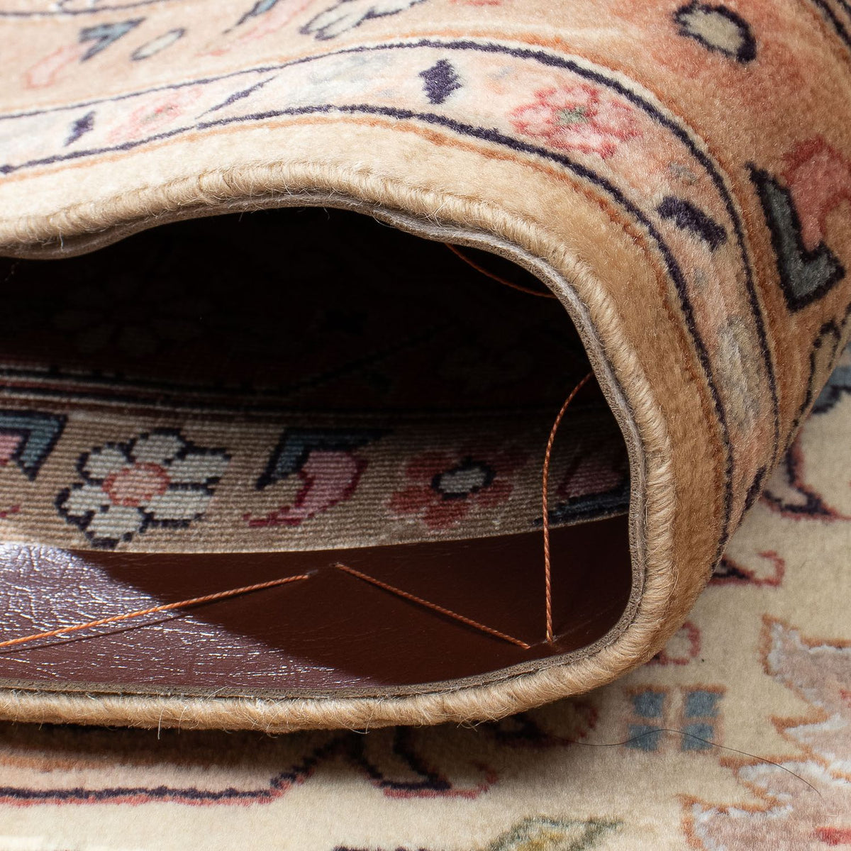 Persisk matta - Tabriz - 313 x 203 cm - brun