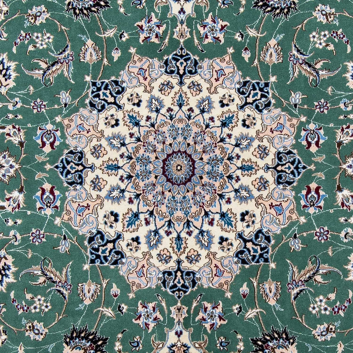 Persisk matta - Nain - Royal - 302 x 200 cm - grön