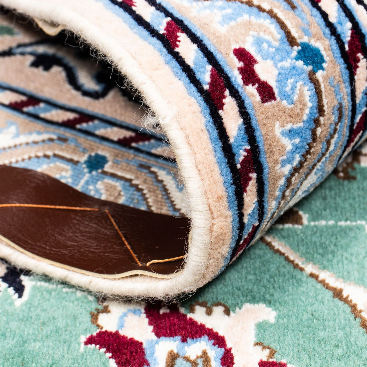 Persisk matta - Nain - Royal - 302 x 200 cm - grön