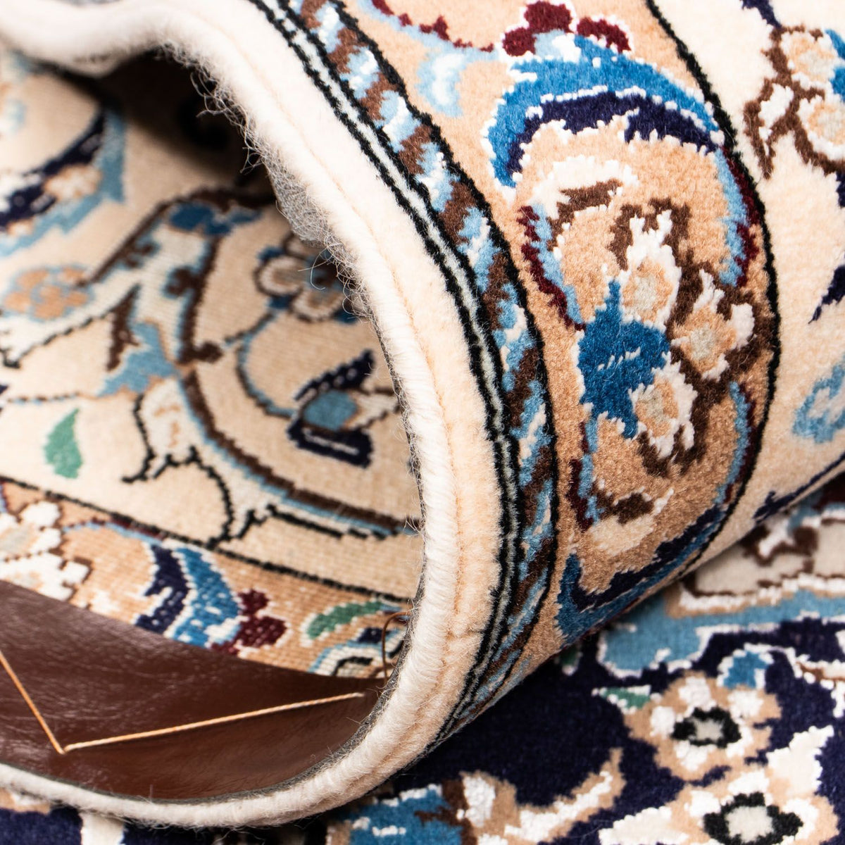 Persisk matta - Nain - Premium - 307 x 198 cm - svart