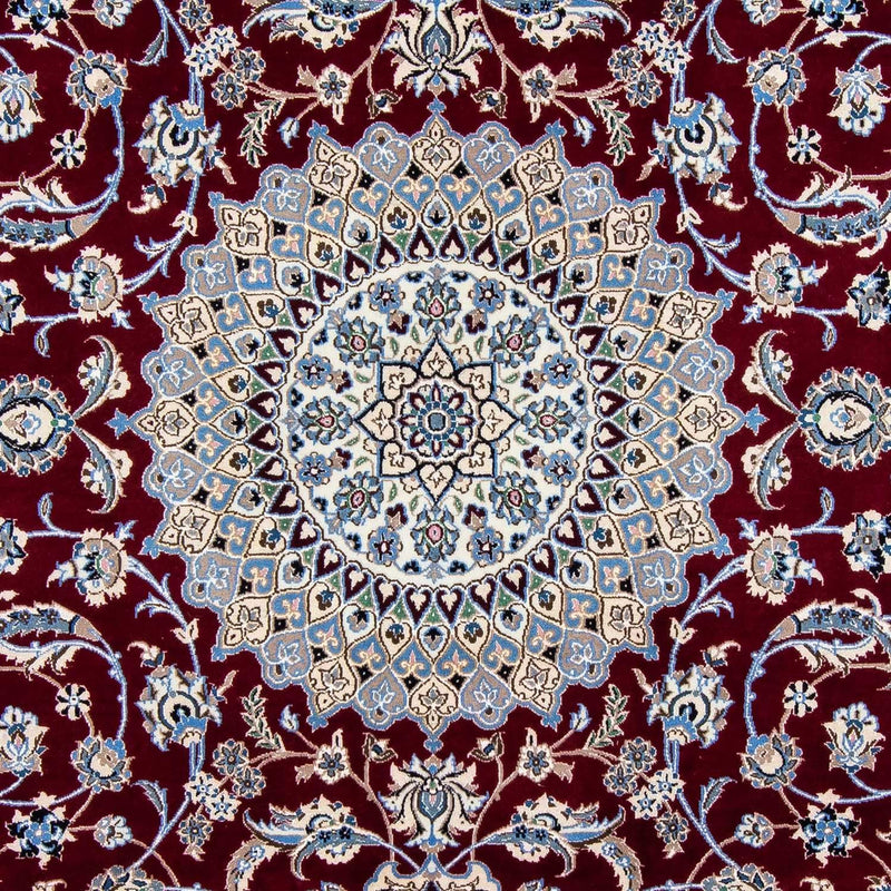 Persisk matta - Nain - Royal - 298 x 206 cm - mörkröd