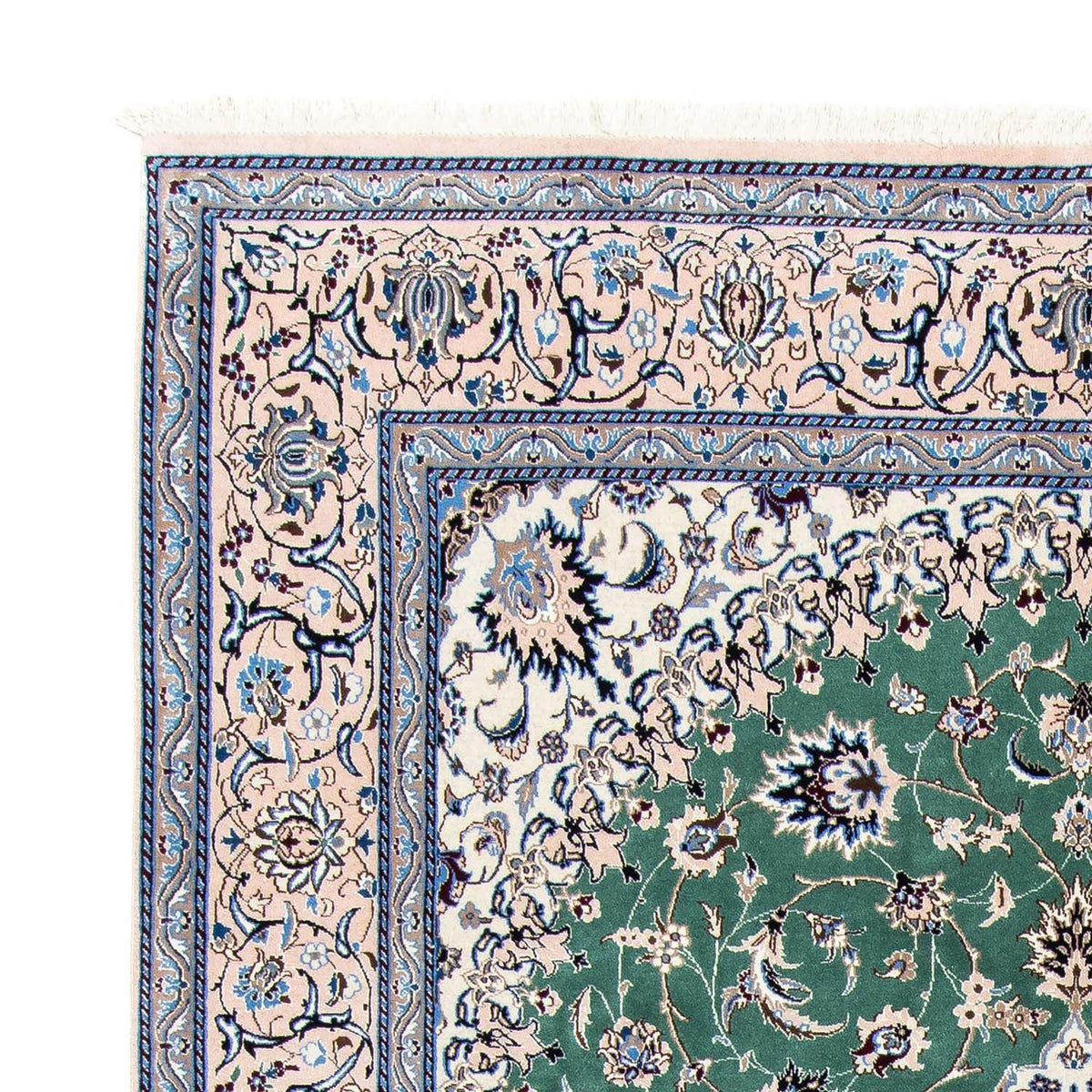 Persisk matta - Nain - Royal - 293 x 198 cm - grön