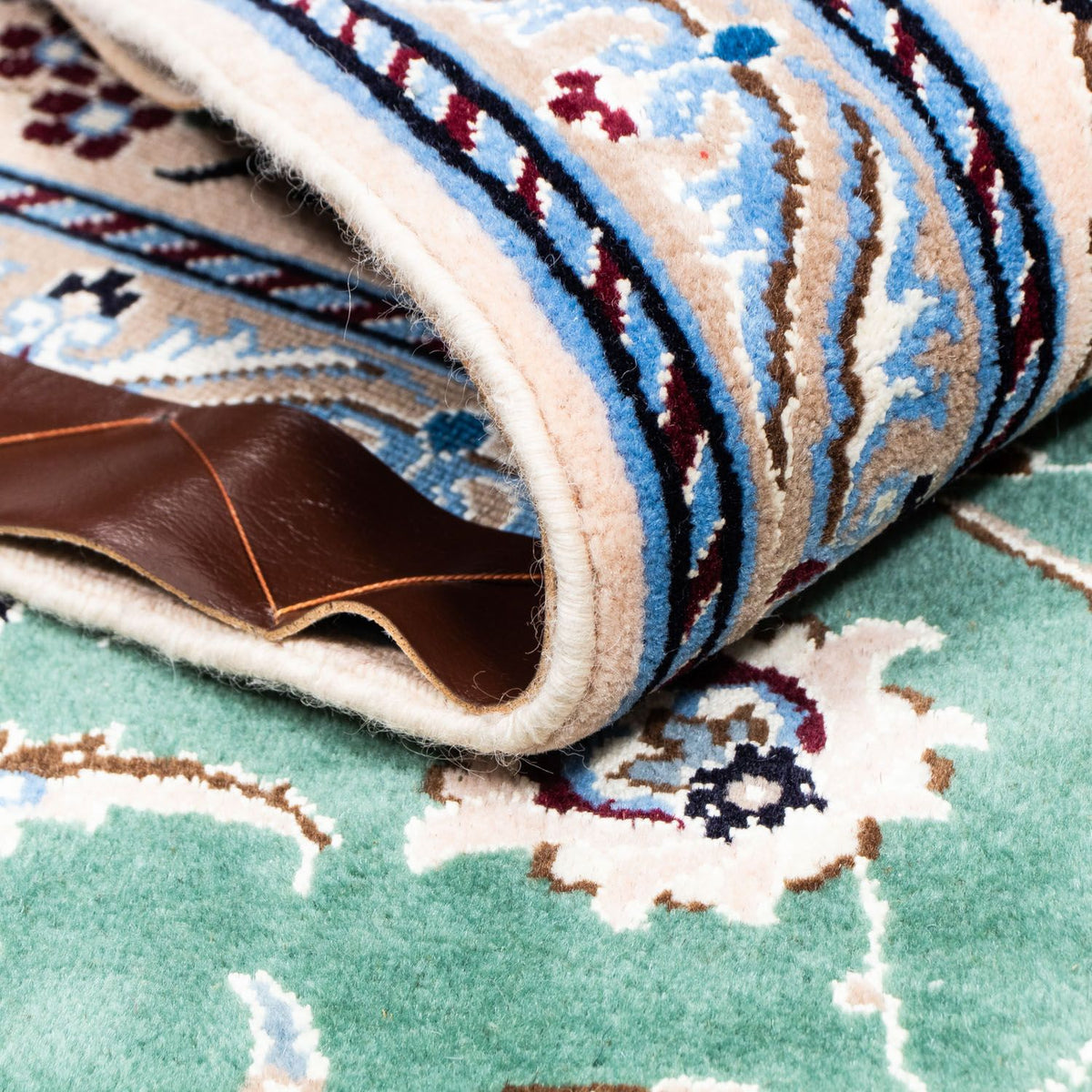 Persisk matta - Nain - Royal - 293 x 198 cm - grön