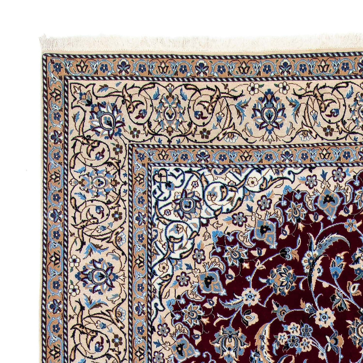 Persisk matta - Nain - Royal - 305 x 204 cm - röd