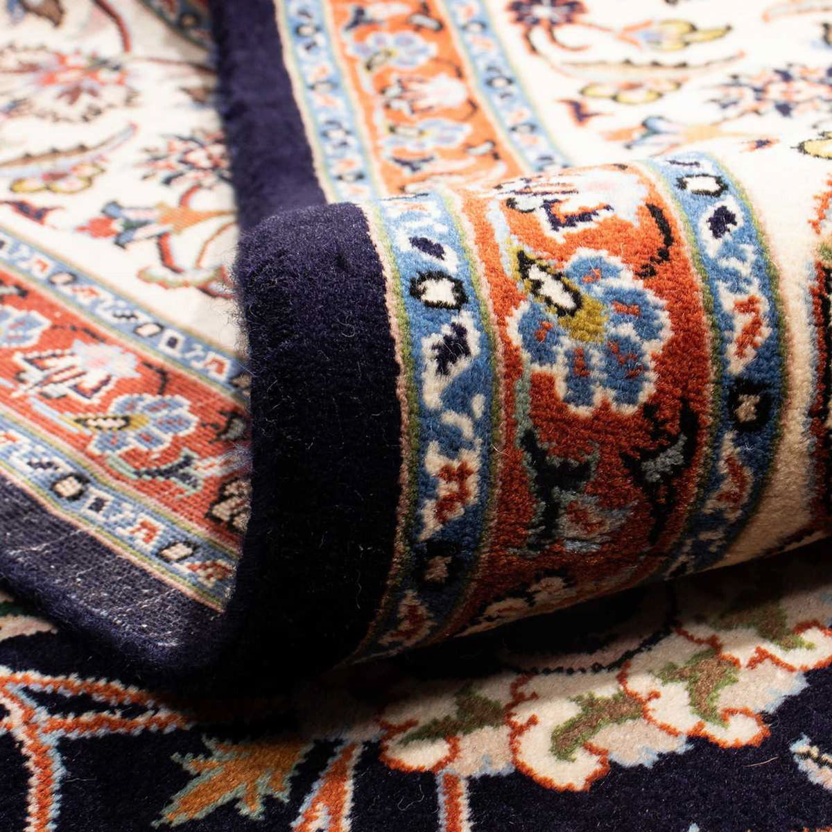 Persisk matta - Classic - 295 x 196 cm - mörkblå