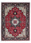 Persisk matta - Tabriz - Royal - 212 x 154 cm - mörkröd