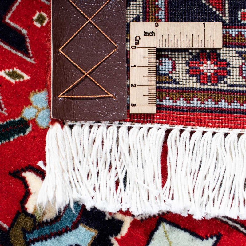 Persisk matta - Tabriz - Royal - 212 x 154 cm - mörkröd