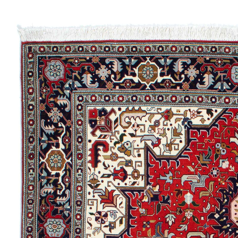 Persisk matta - Tabriz - Royal - 196 x 152 cm - mörkröd