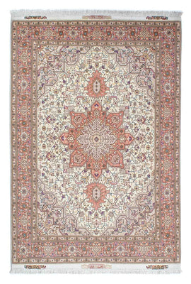 Persisk matta - Tabriz - Royal - 212 x 151 cm - beige